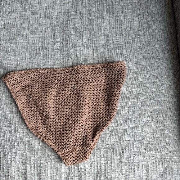 Aerie Tan Textured Bikini Bottom - Picture 4 of 4